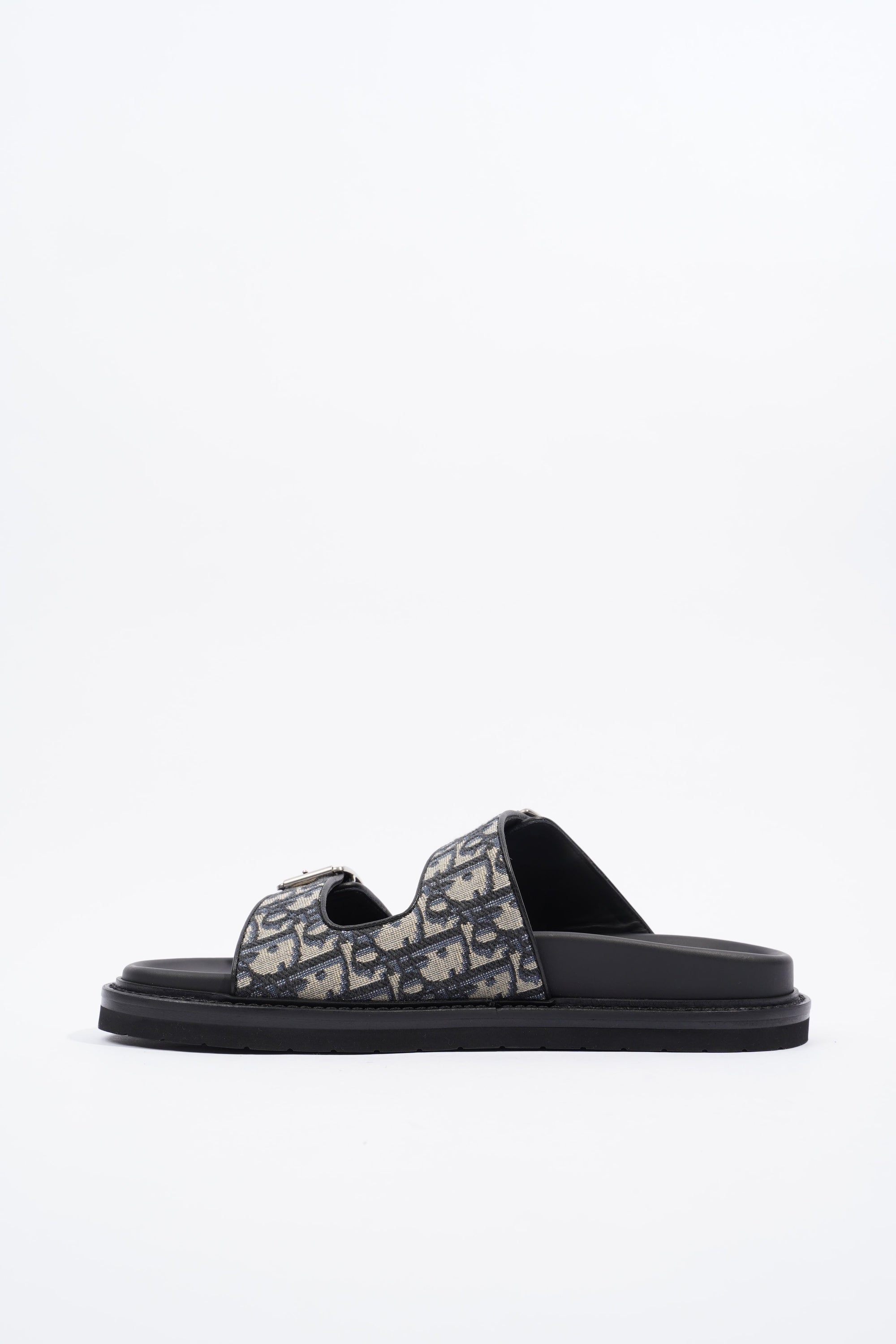 Christian D1OR Aqua Double Band Sandal Oblique Canvas EU 42 UK 8