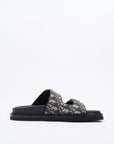 Christian D1OR Aqua Double Band Sandal Oblique Canvas EU 42 UK 8