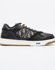 Christian D1OR B27 Low-top Black / White / Navy Oblique Leather EU 41 UK 7