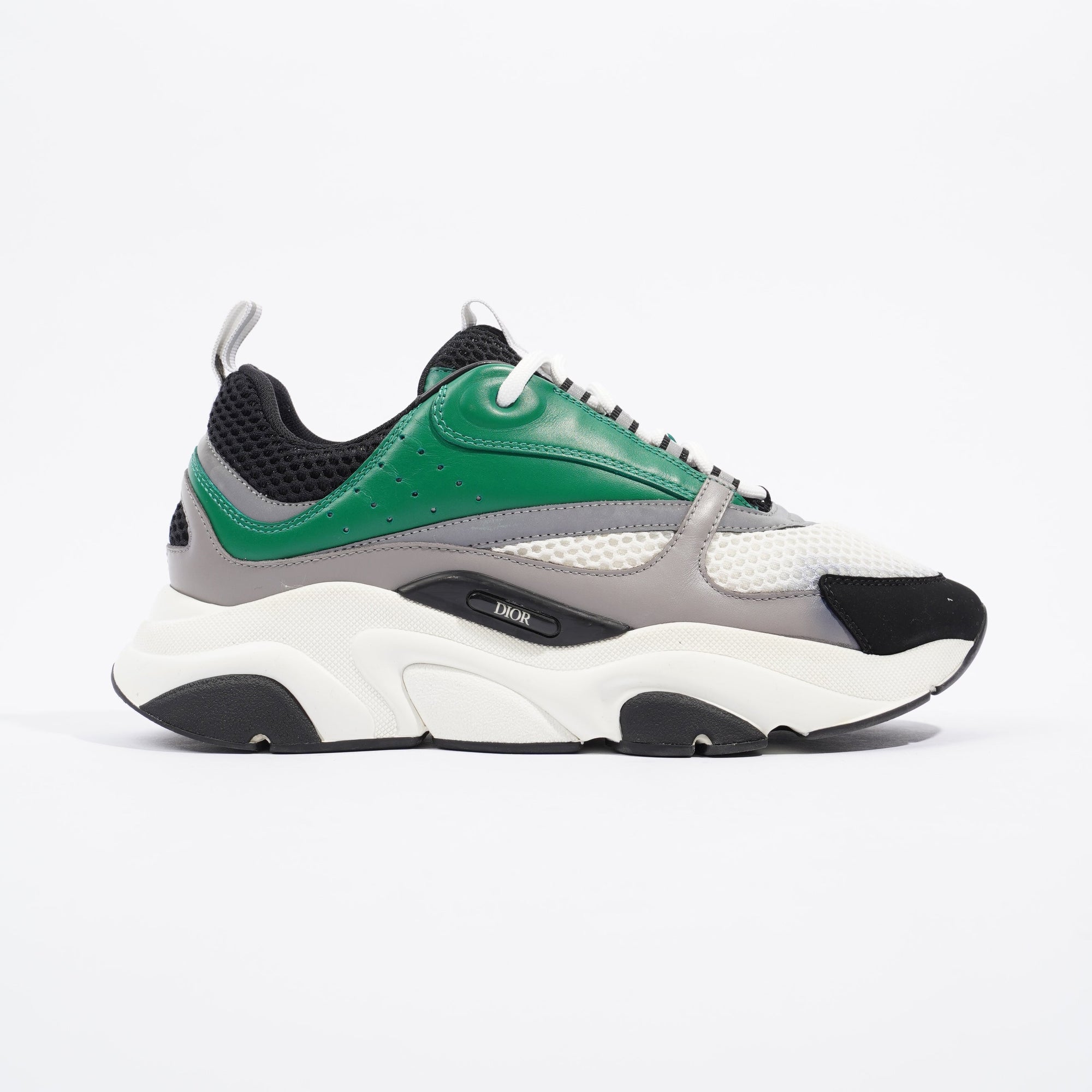 Christian D1OR B22 White / Black / Green Mesh EU 41 UK 7