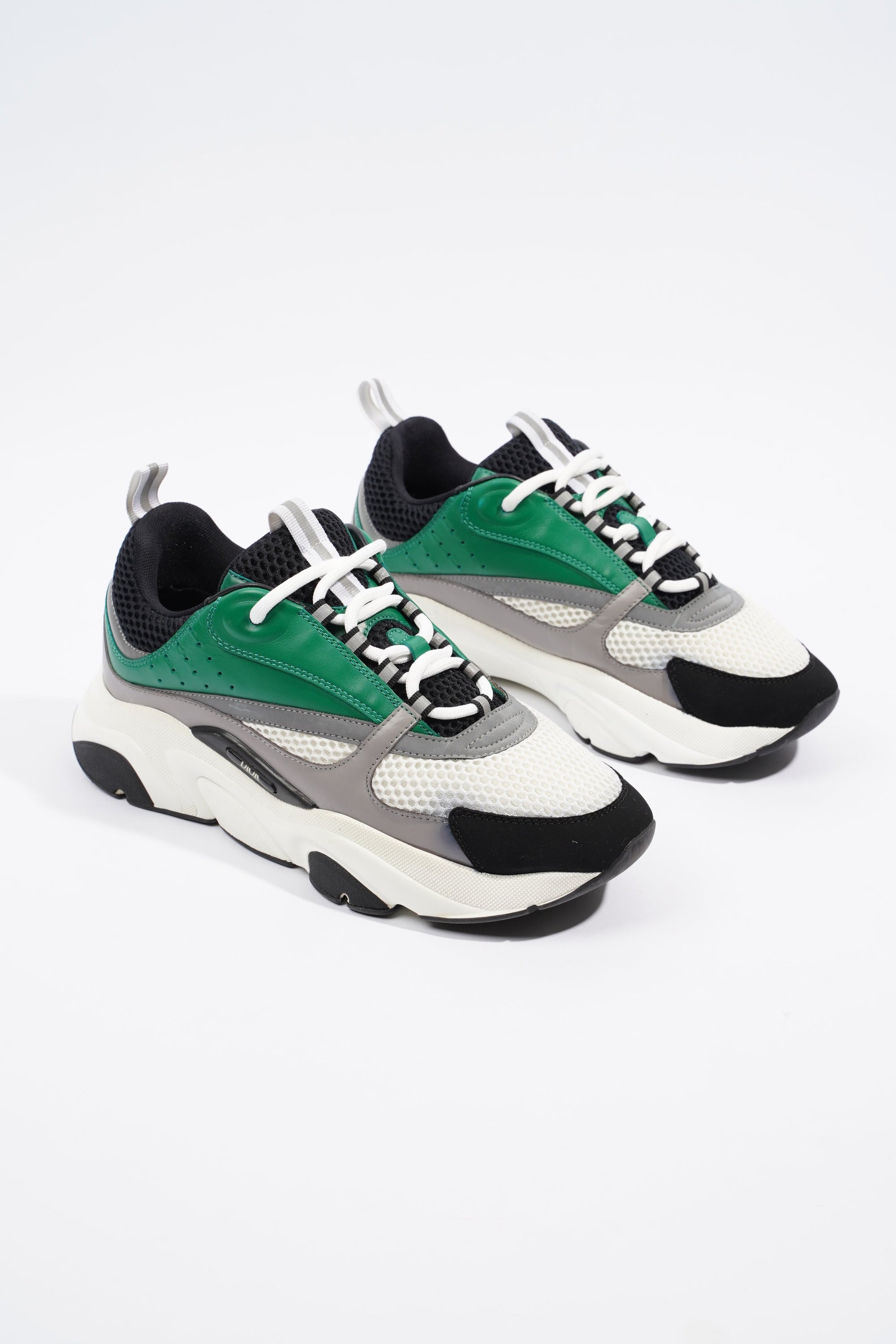 Christian D1OR B22 White / Black / Green Mesh EU 41 UK 7
