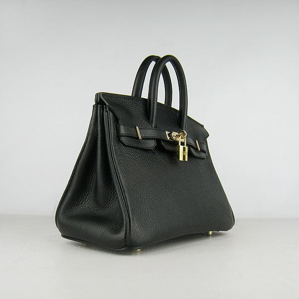 HMS Birkin 25cm Handbag 6068 black golden