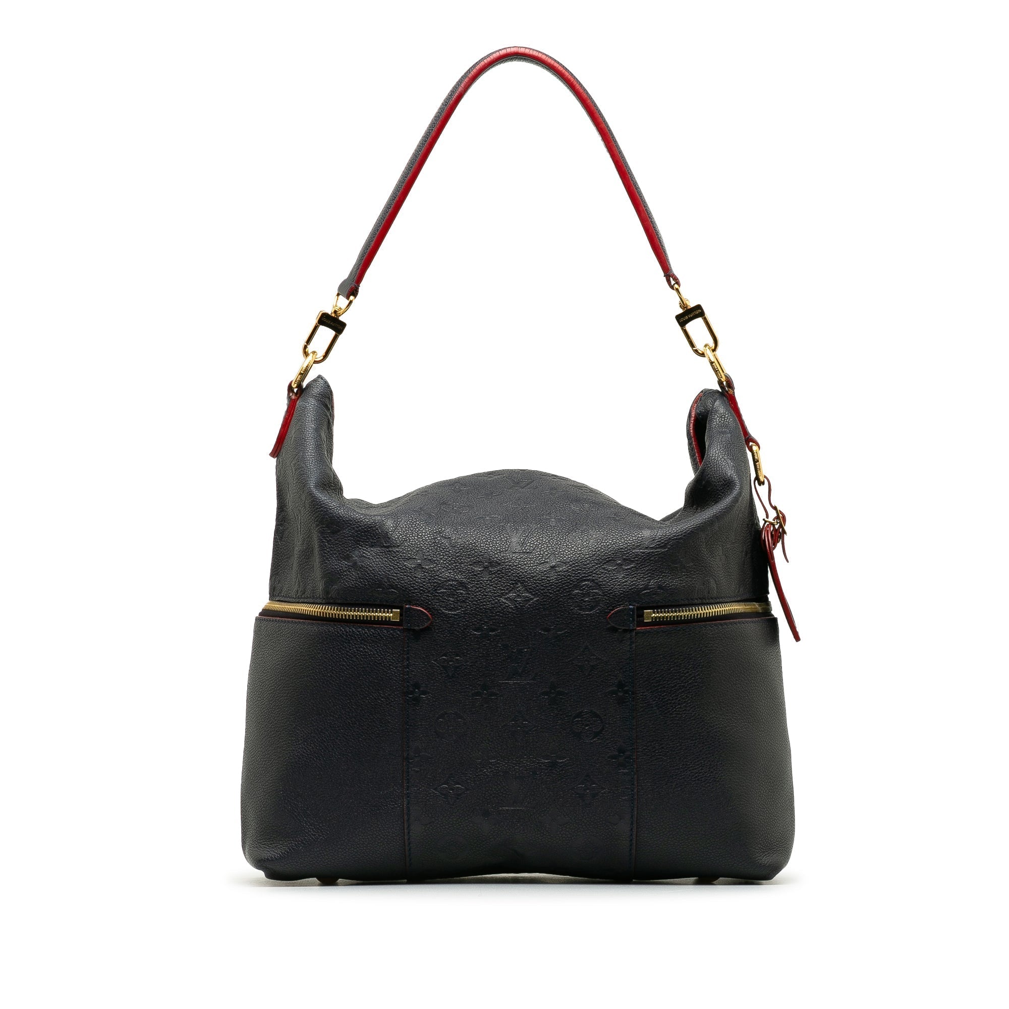 Blue LV Monogram Empreinte Melie Satchel