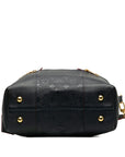 Blue LV Monogram Empreinte Melie Satchel