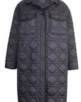 CHRISTIAN D1OR Cannage Coat Black