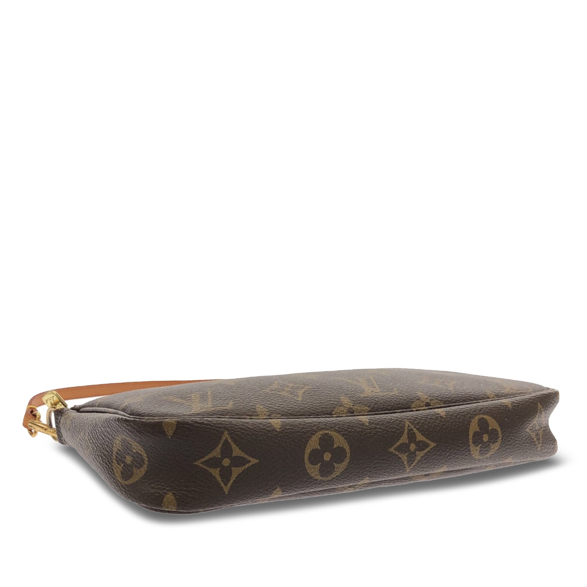 Brown LV Monogram Pochette Accessoires Shoulder Bag