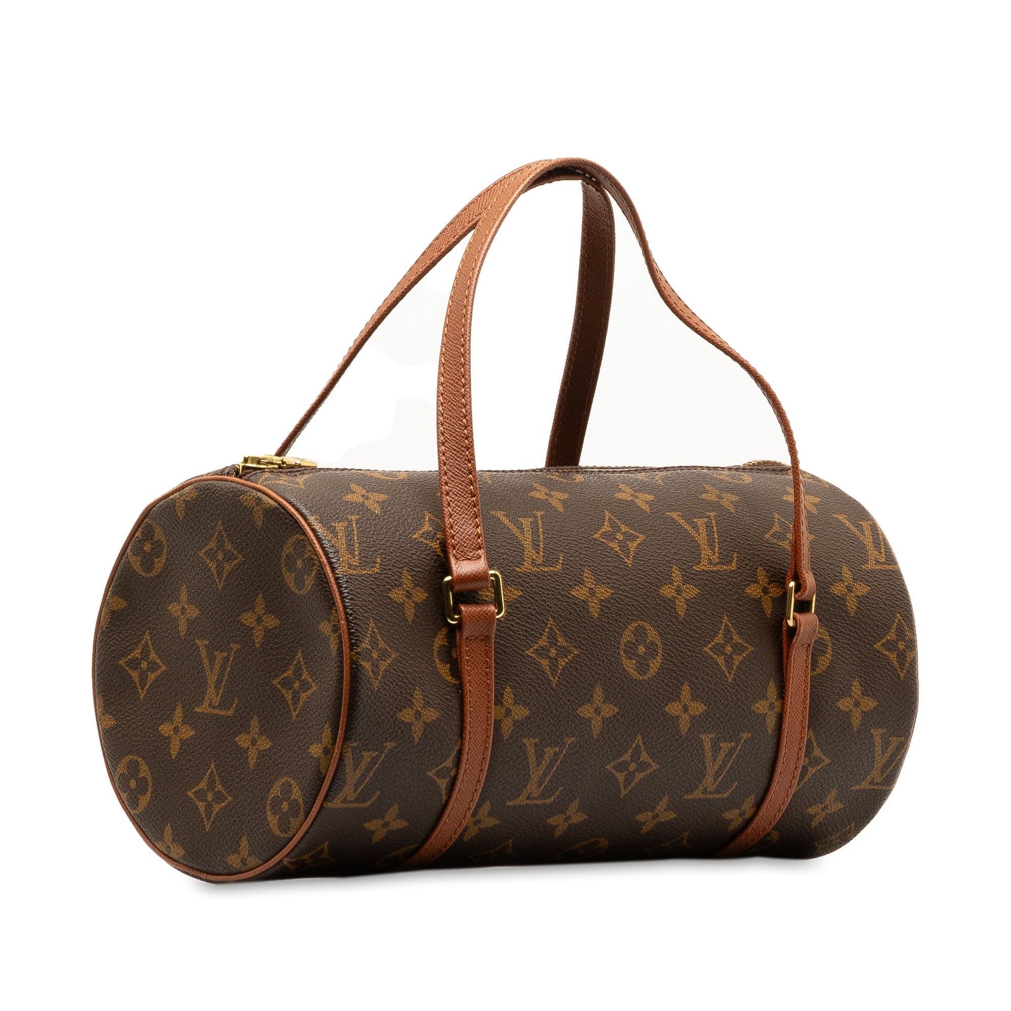 Brown LV Monogram Papillon 26 HandBag