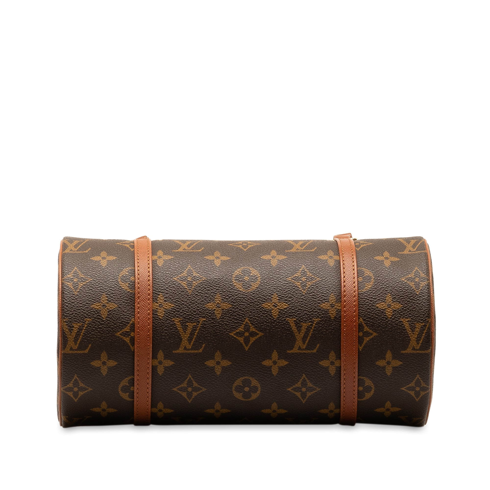 Brown LV Monogram Papillon 26 HandBag