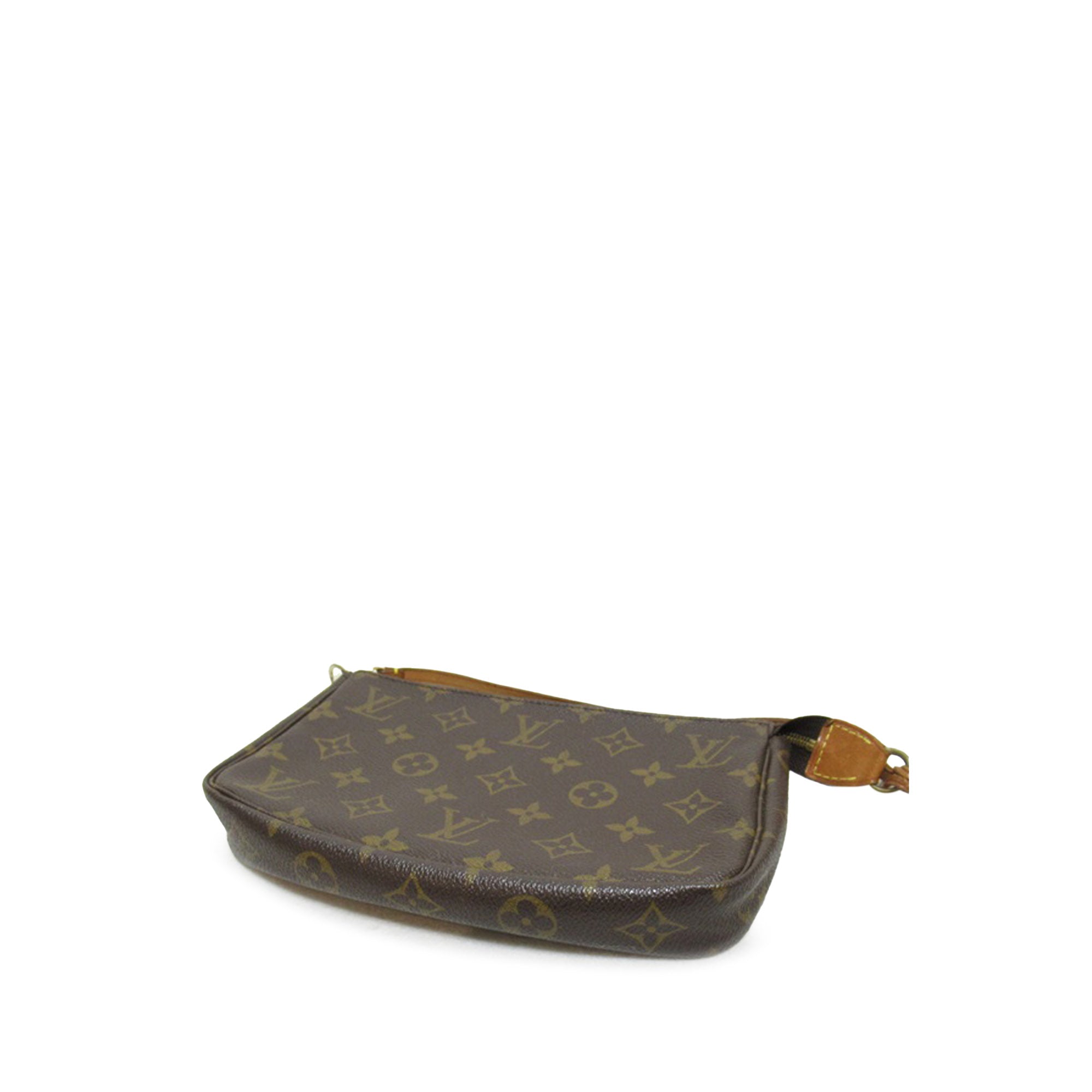 Brown LV Monogram Pochette Accessoires Shoulder Bag