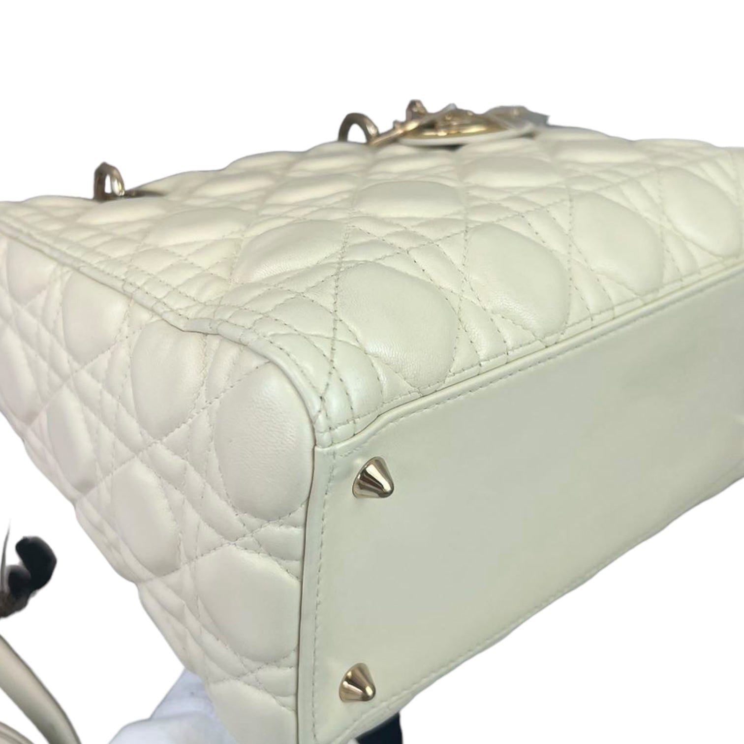 Cannage Lady D1OR Medium White GHW