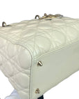 Cannage Lady D1OR Medium White GHW