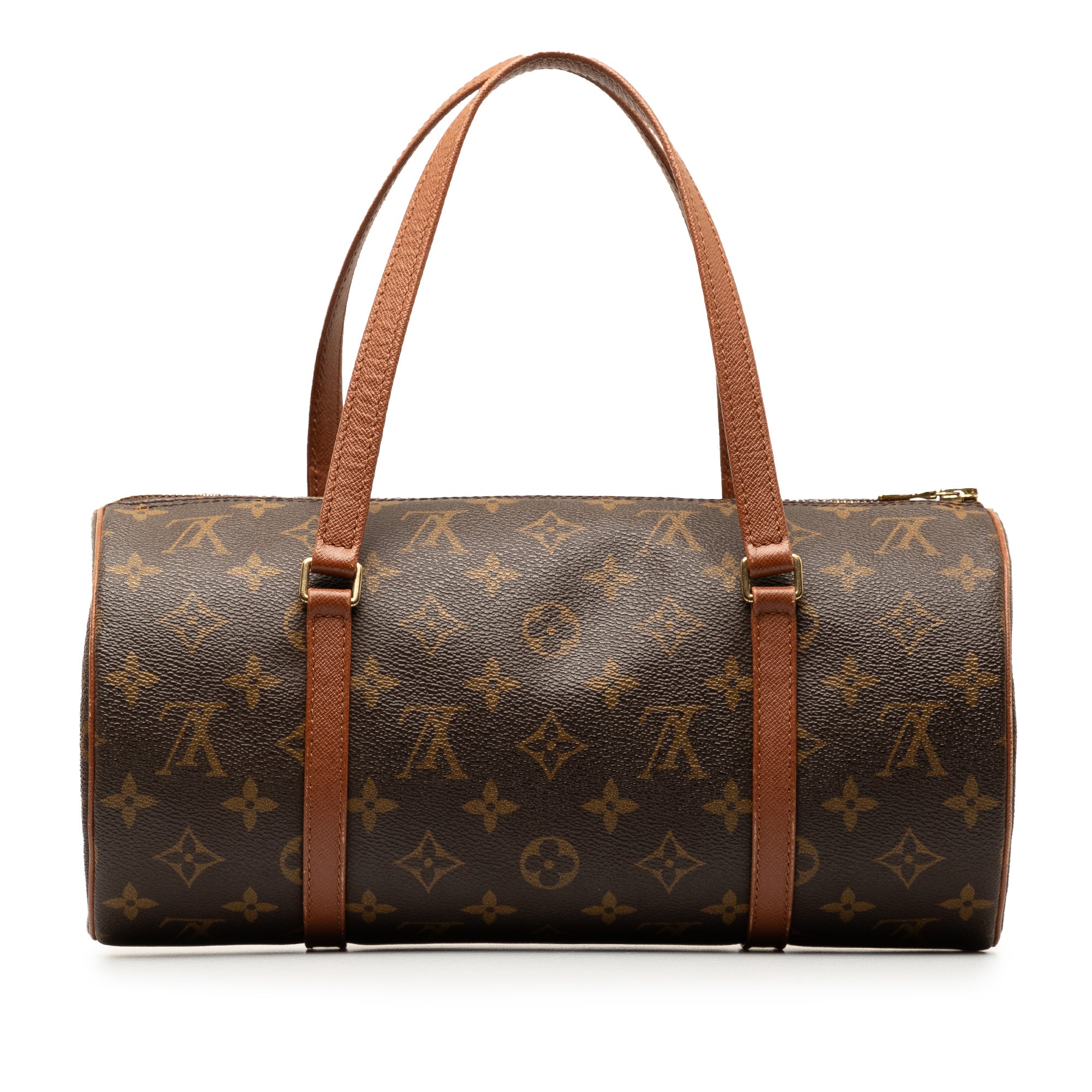 Brown LV Monogram Papillon 30 HandBag