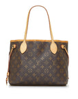 Brown LV Monogram Neverfull PM Tote Bag