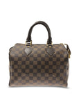 Brown LV Damier Ebene Speedy 25 Boston Bag