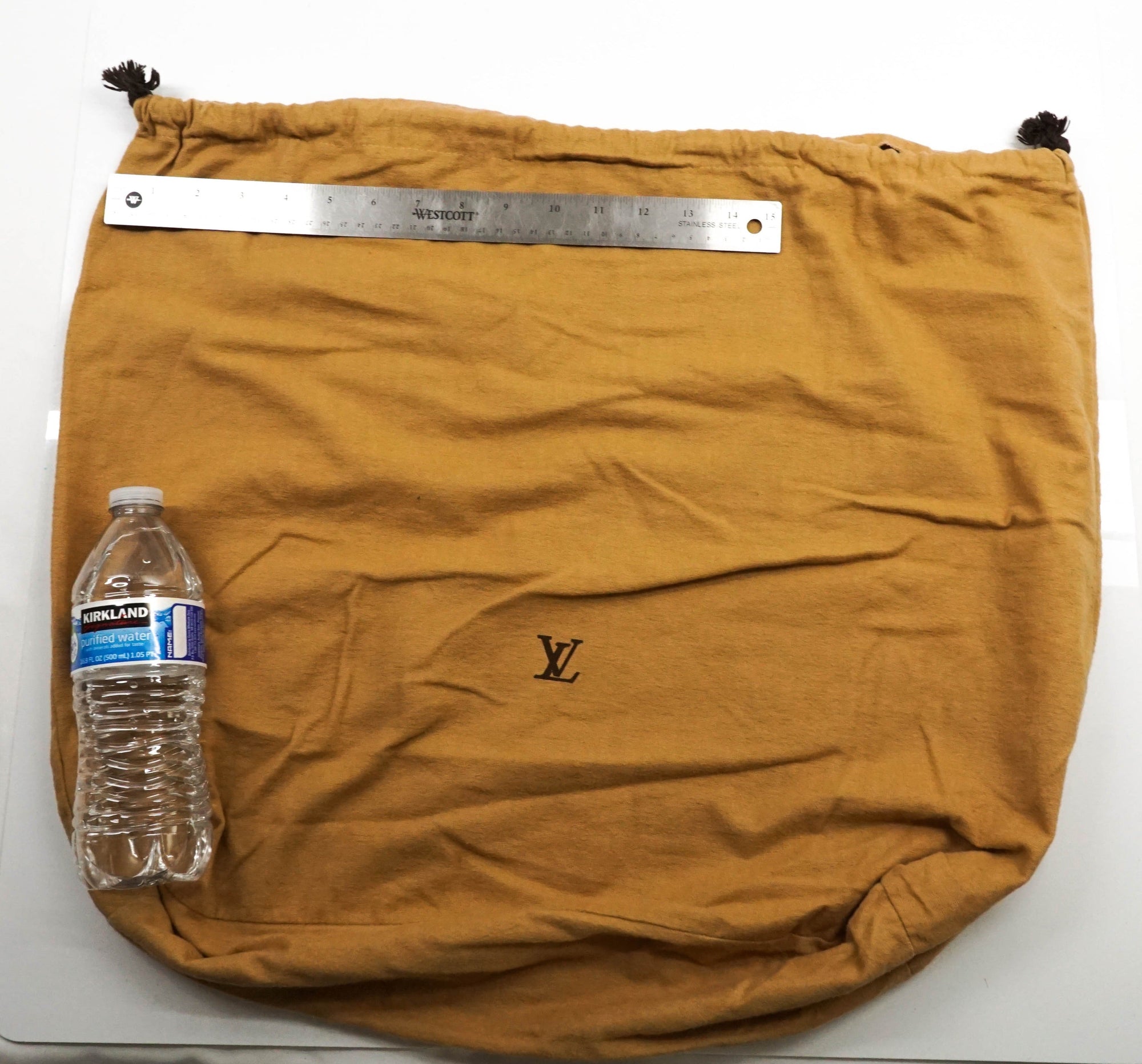 Auth LV Dust Bag Cotton Large