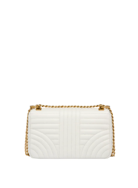 PRD Diagramme Medium Leather Bag White