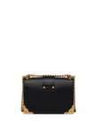 PRD Cahier Leather Shoulder Bag Black