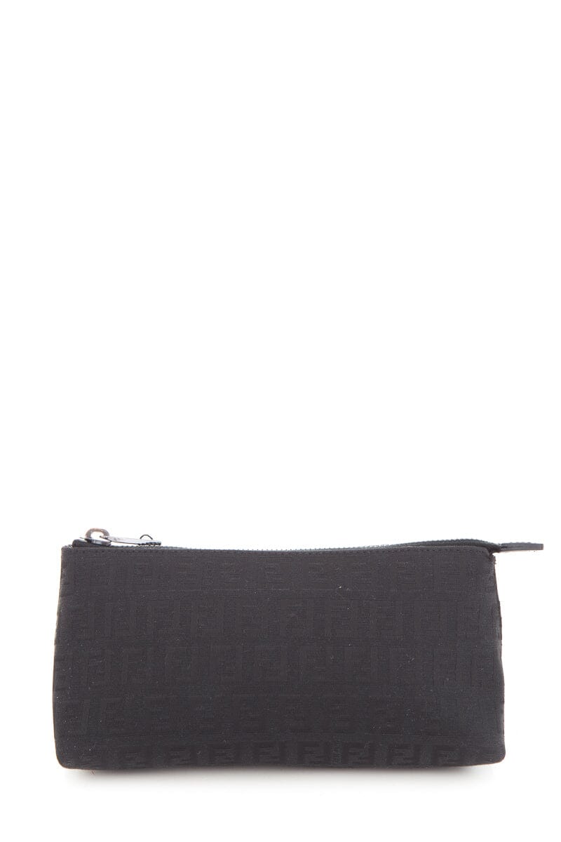 FNDI Black Zucca Zip Pouch