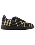 BBERRY Arthur Plaid Canvas Sneakers Women Black | Black