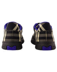 BBERRY Arthur Plaid Canvas Sneakers Women Black | Black