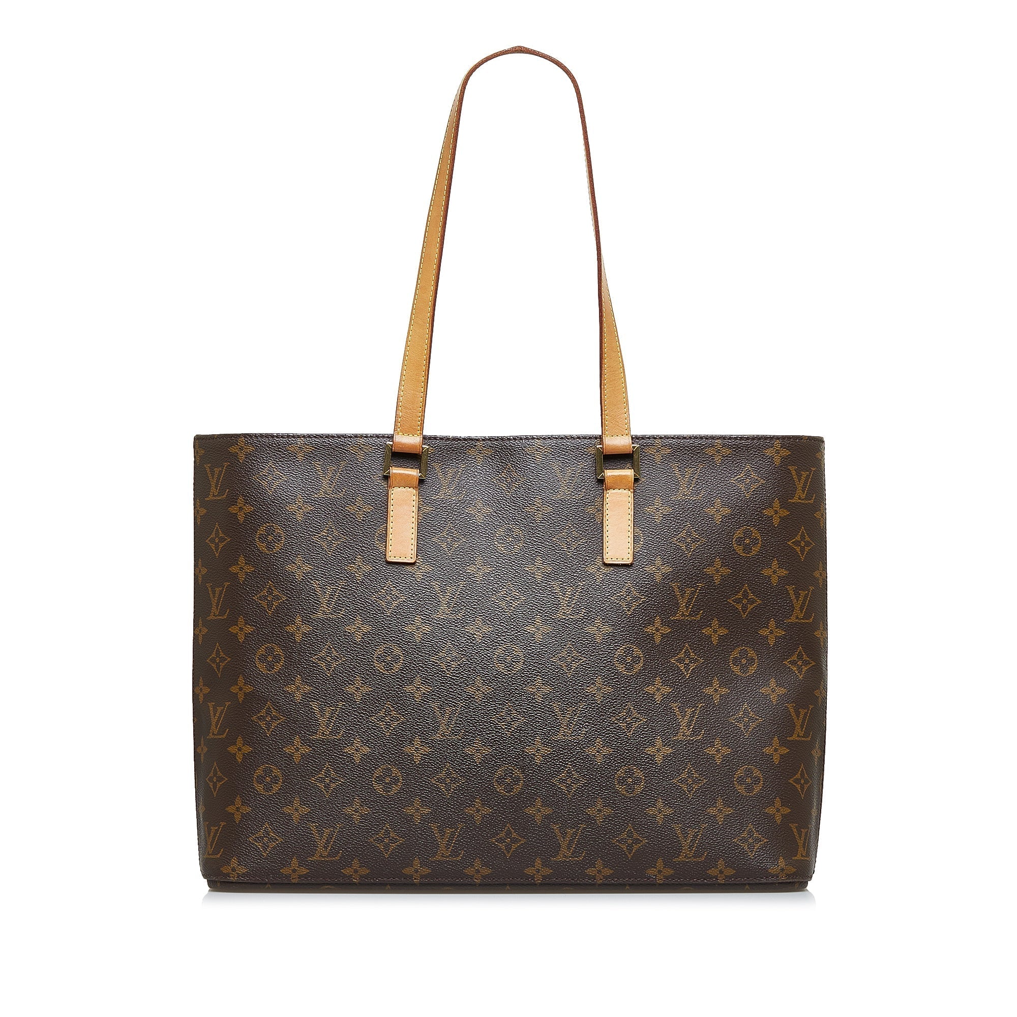 Brown LV Monogram Luco Tote