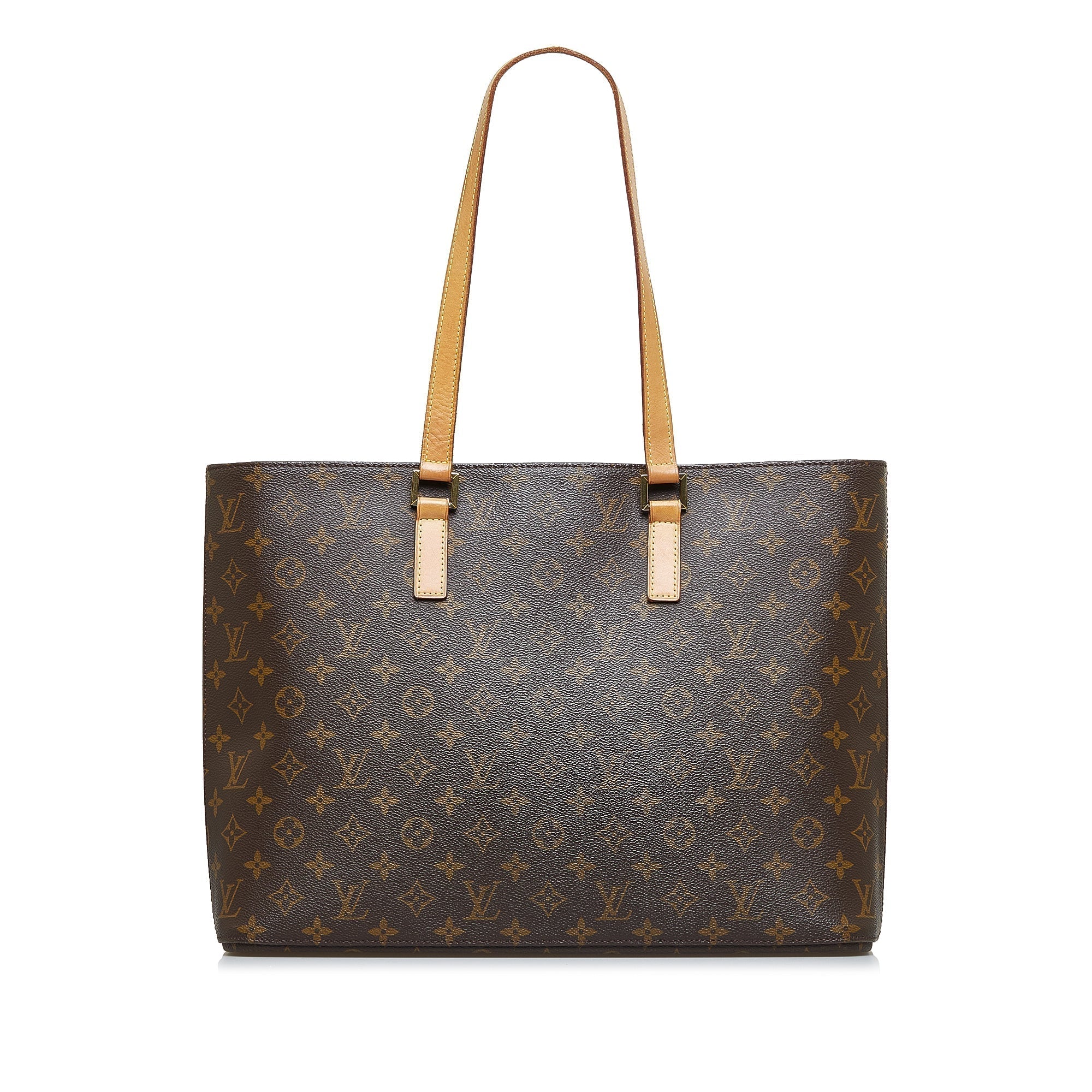 Brown LV Monogram Luco Tote