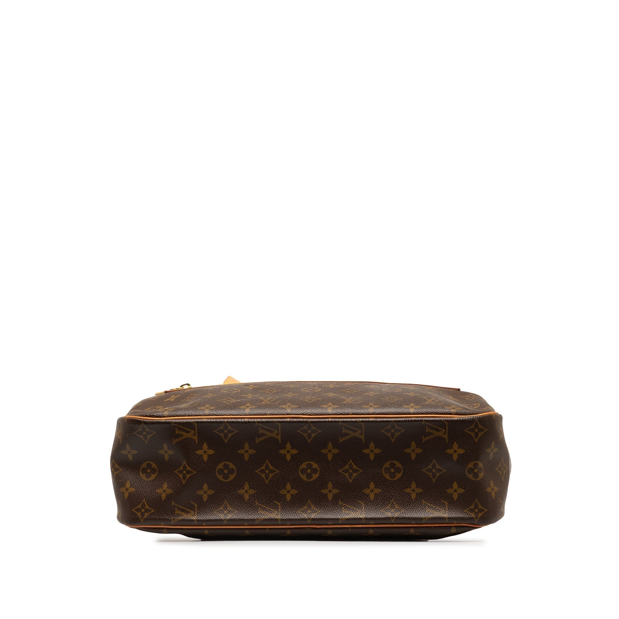 Brown LV Monogram Cite MM Shoulder Bag