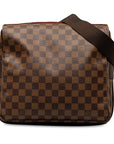 Brown LV Damier Ebene Naviglio Crossbody Bag