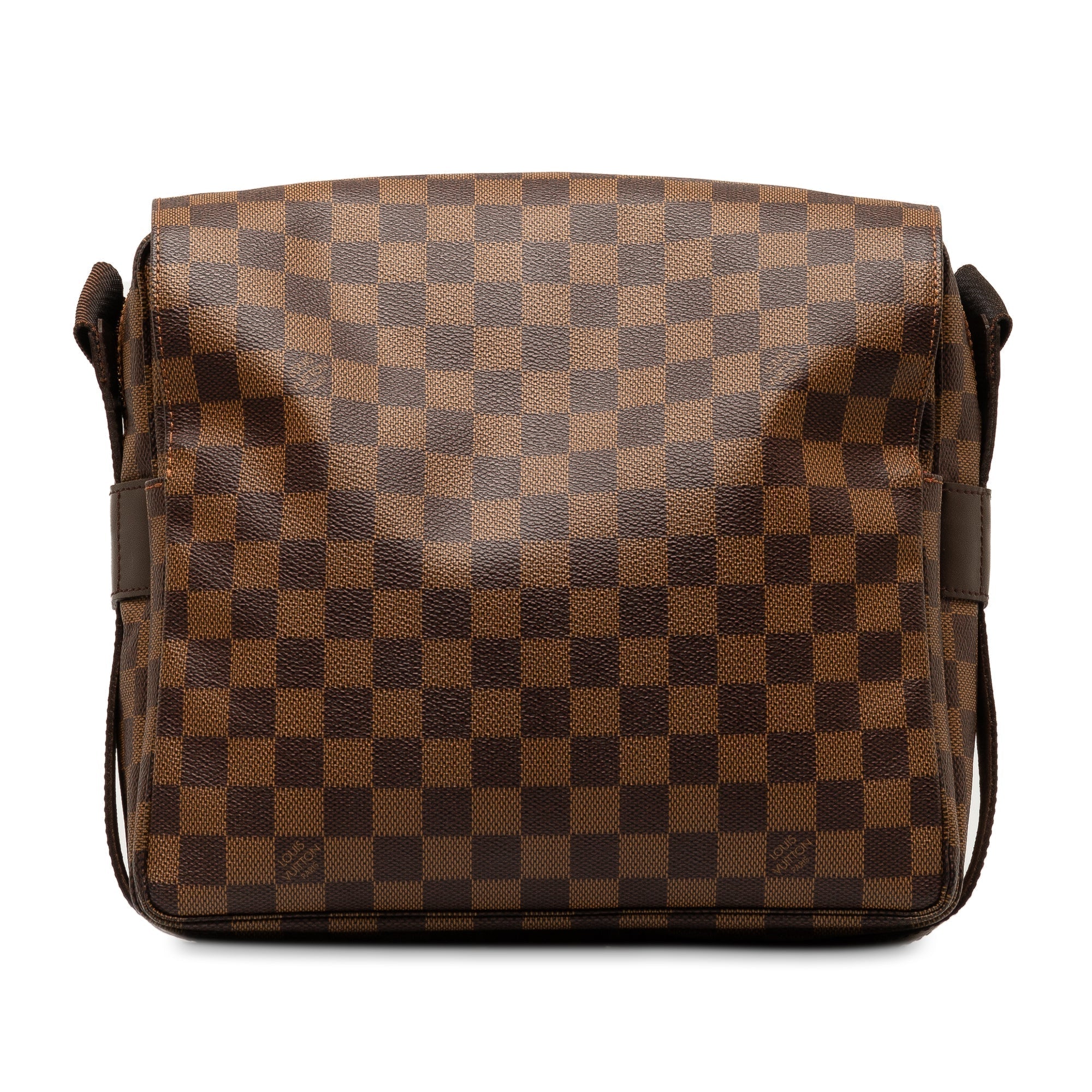 Brown LV Damier Ebene Naviglio Crossbody Bag