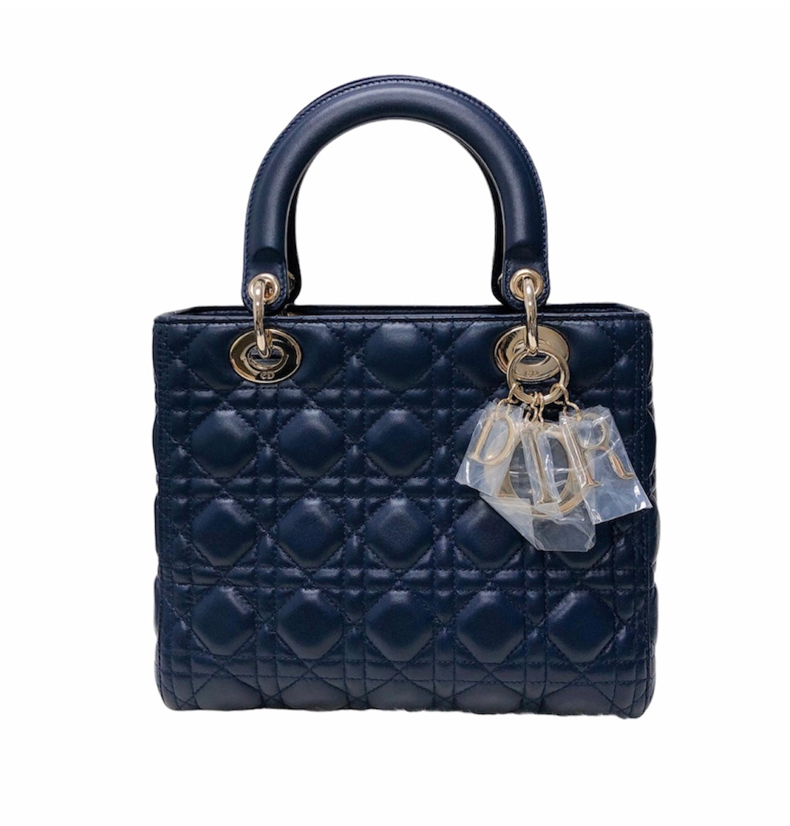 Cannage Lambskin Lady D1OR Medium