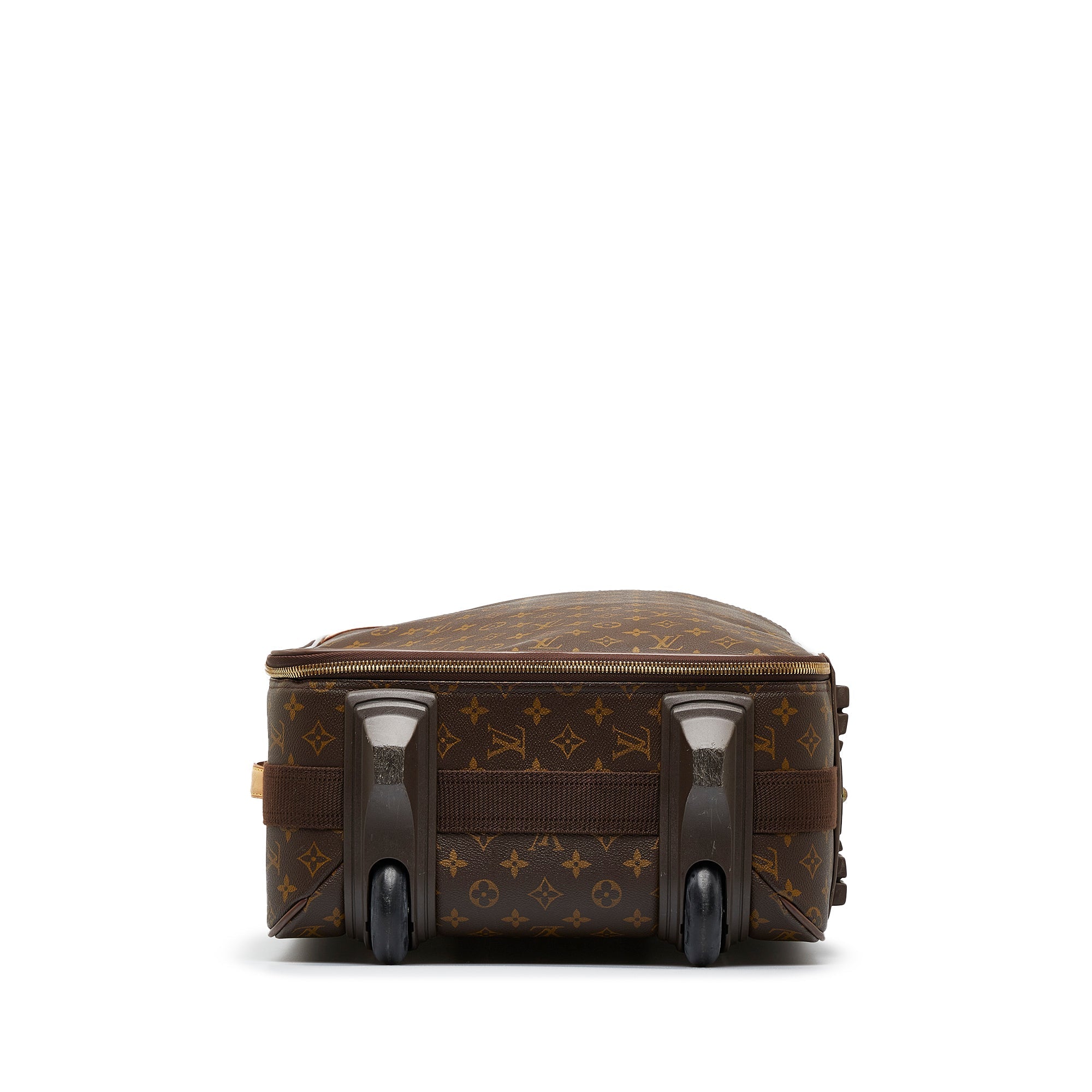 Brown LV Monogram Pegase 55 Travel Bag
