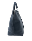 Blue LV Taurillon East Side Tote GM Satchel