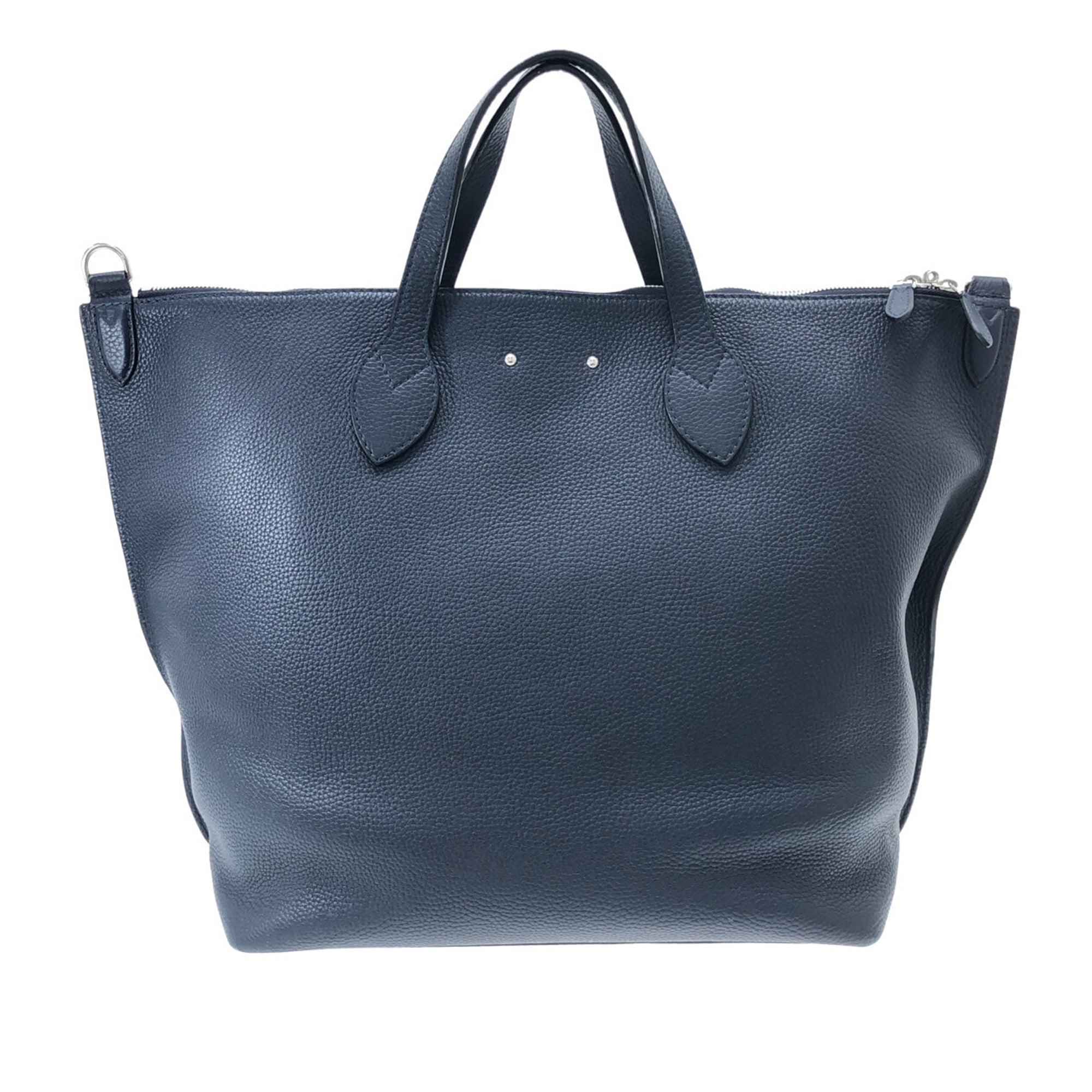 Blue LV Taurillon East Side Tote GM Satchel