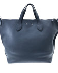 Blue LV Taurillon East Side Tote GM Satchel