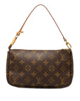 Brown LV Monogram Pochette Accessoires Shoulder Bag