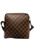 Brown LV Damier Ebene Olav PM Crossbody Bag