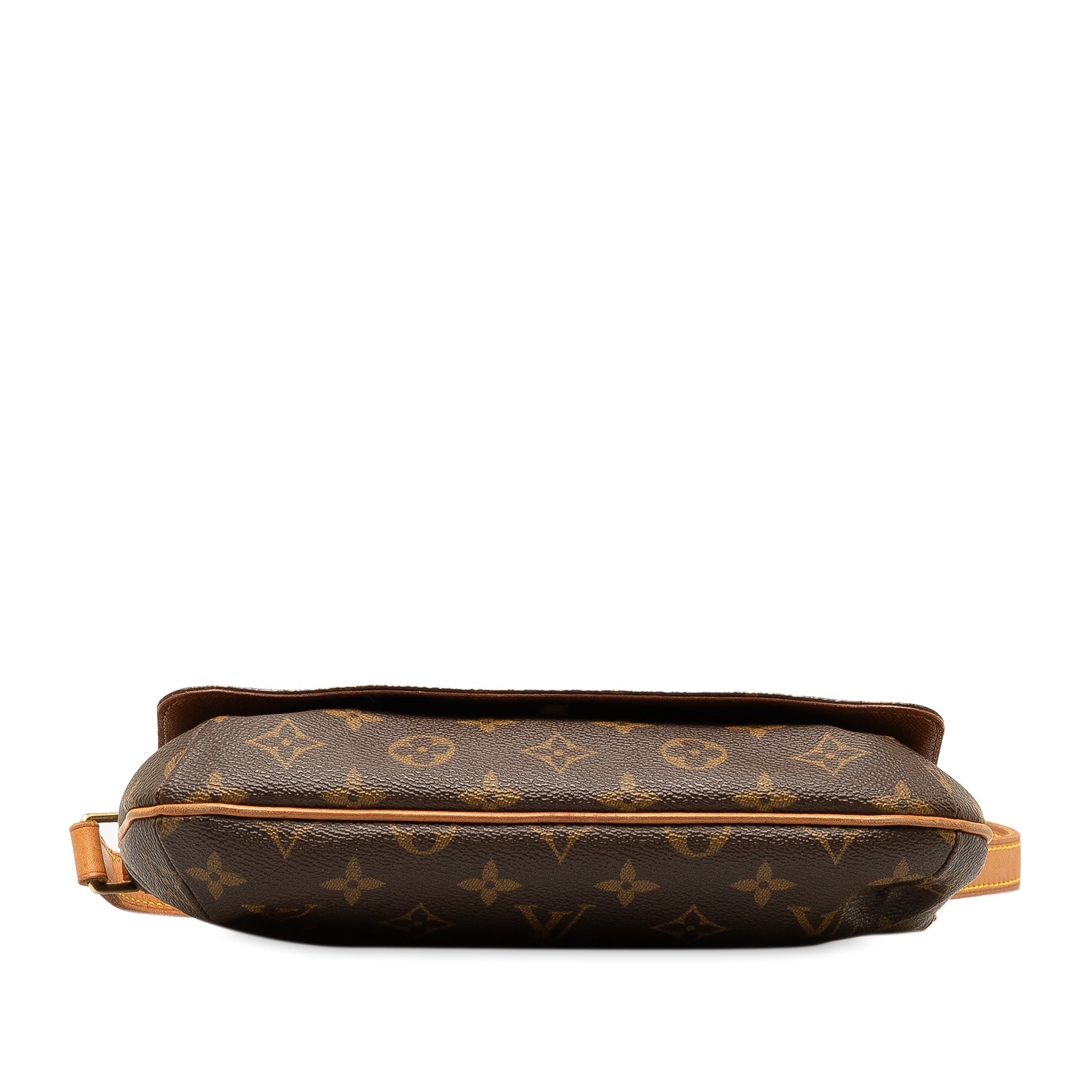 Brown LV Monogram Musette Tango Short Strap Shoulder Bag