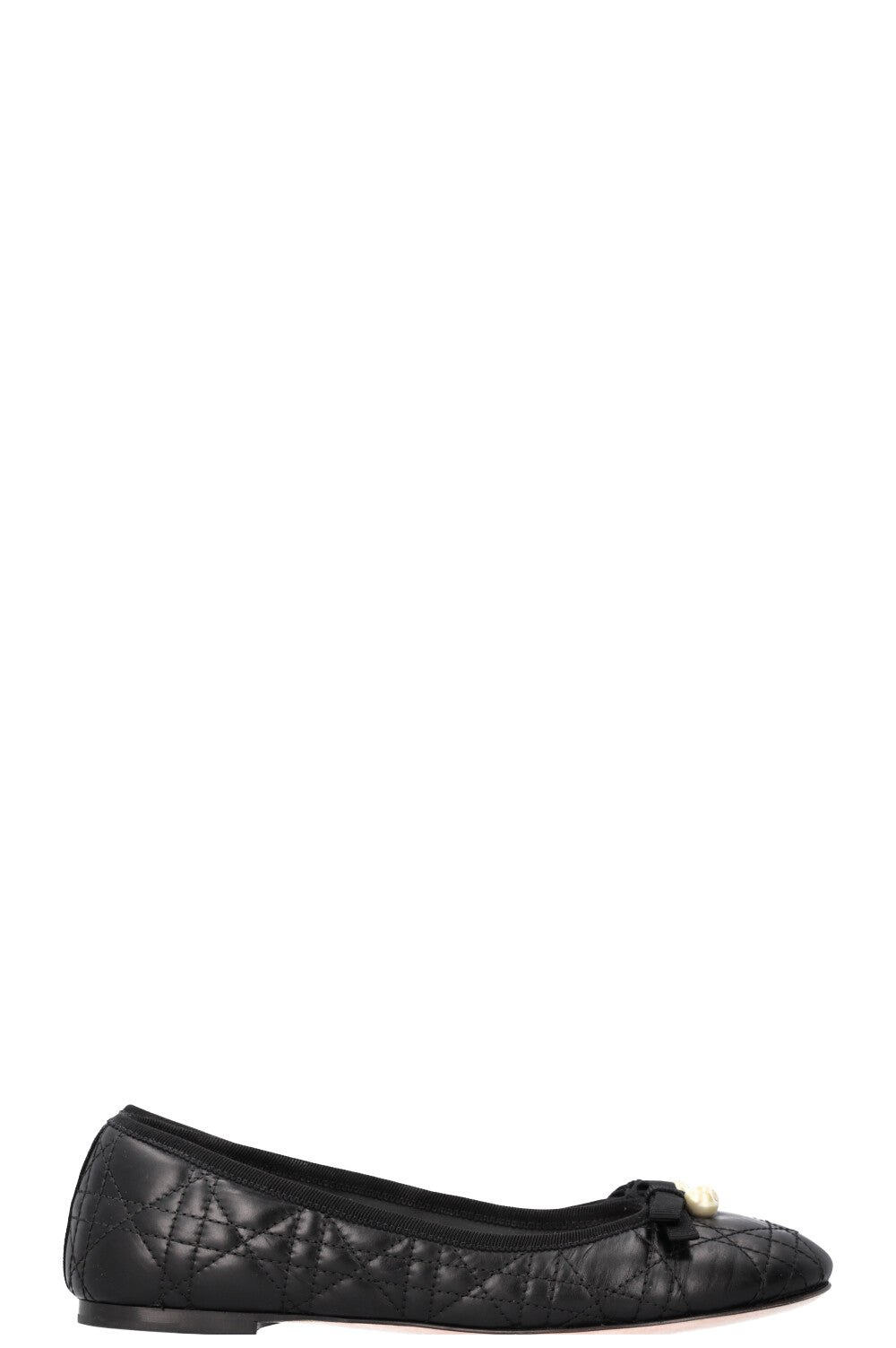 CHRISTIAN D1OR Ballet Flat Black