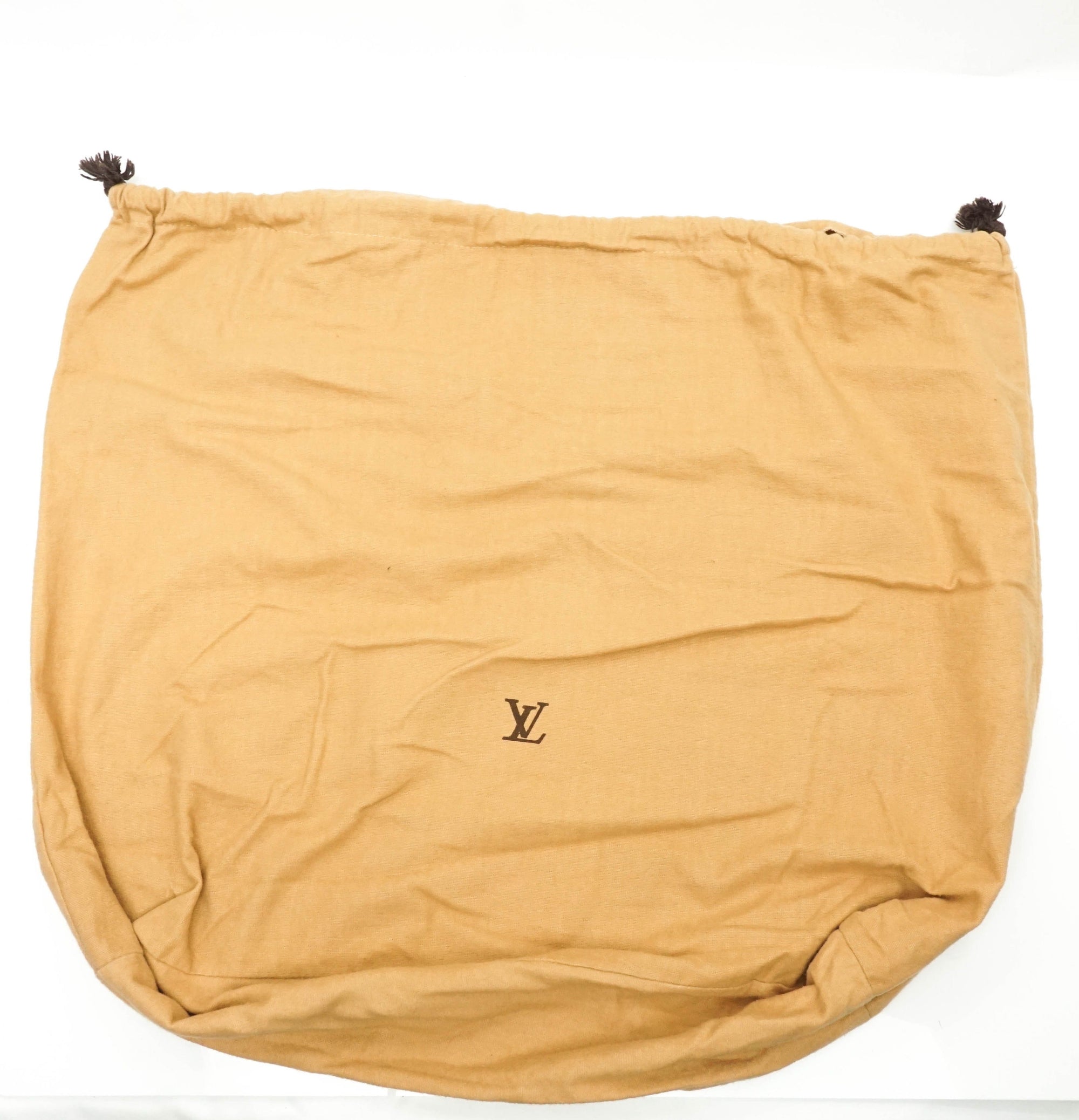Auth LV Dust Bag Cotton Large