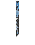 FLORAL GCCI PRINT SILK NECK BOW