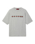 COTTON JERSEY T-SHIRT WITH GCCI PRINT