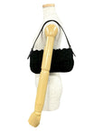 BBERRY 2way Wool Leather Handbag