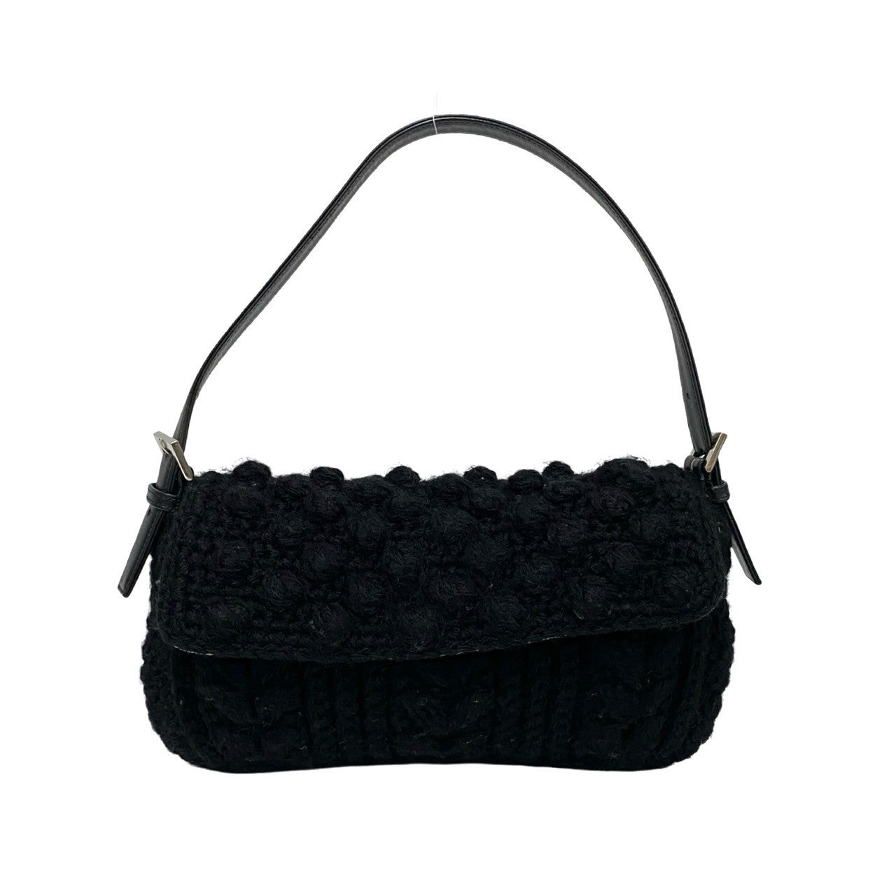 BBERRY 2way Wool Leather Handbag