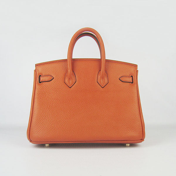 HMS Birkin 25cm Handbag 6068 orange golden