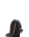 2012 Black Rare CH Stingray Strass Galuchat Reissue Bag