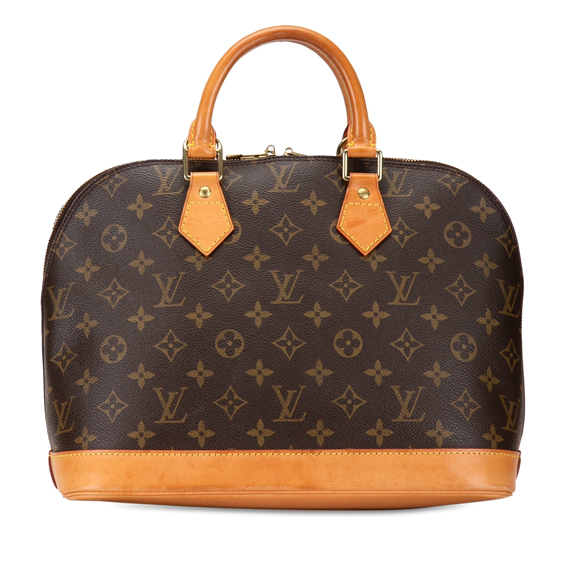 Brown LV Monogram Alma PM HandBag
