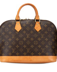 Brown LV Monogram Alma PM HandBag