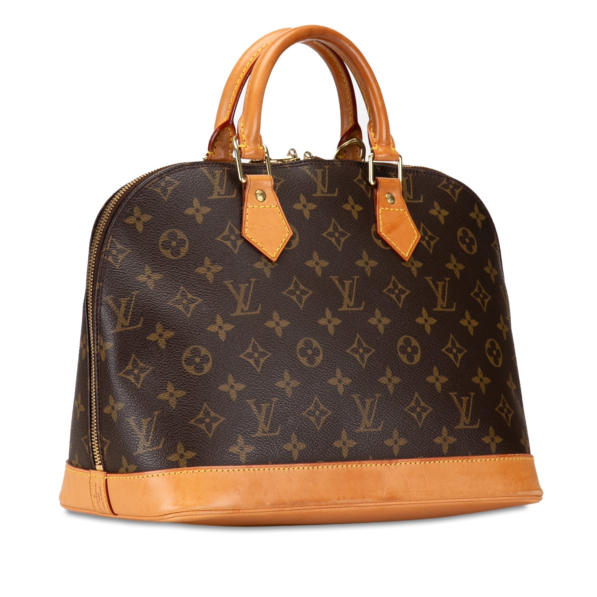 Brown LV Monogram Alma PM HandBag