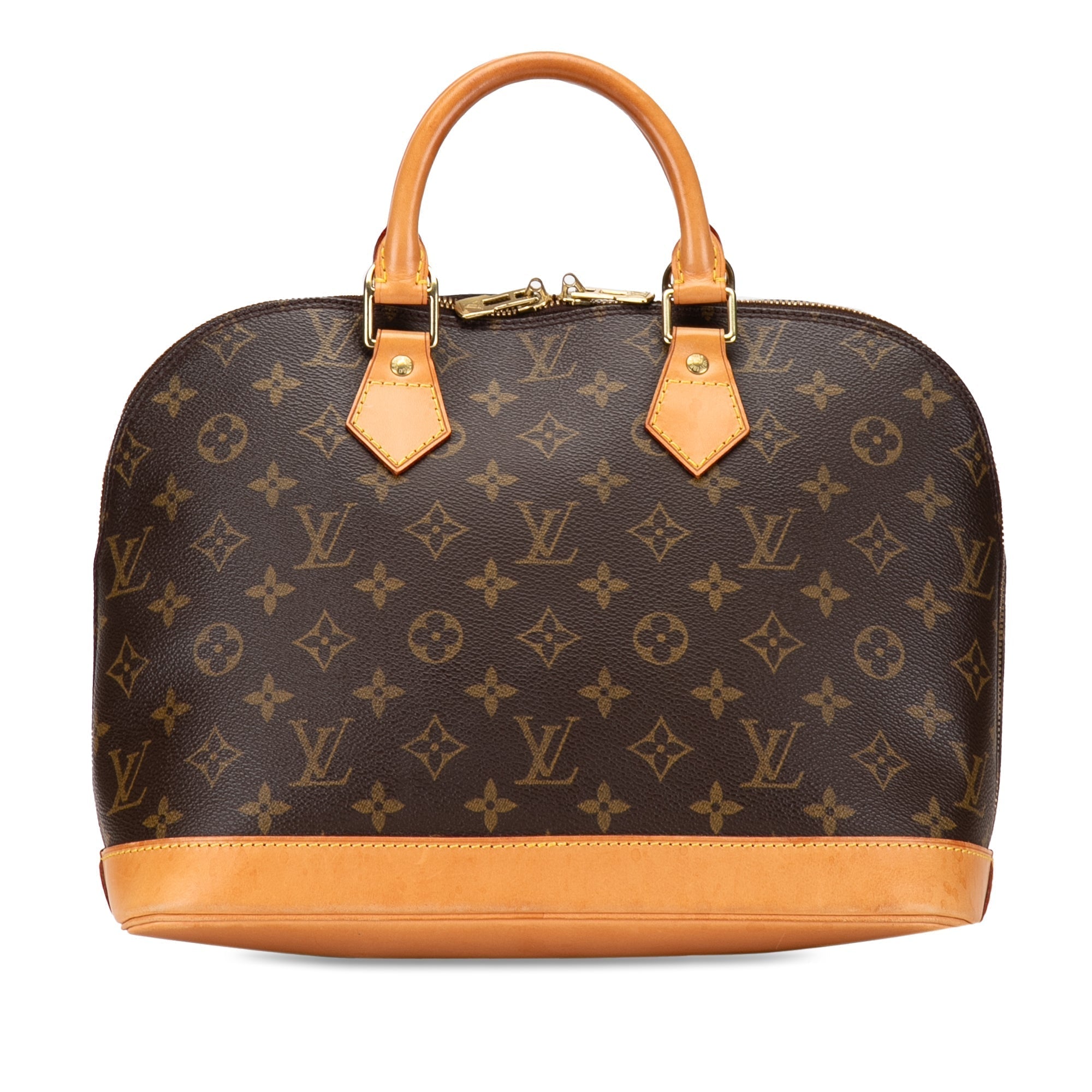 Brown LV Monogram Alma PM HandBag