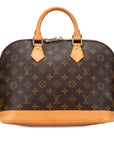 Brown LV Monogram Alma PM HandBag